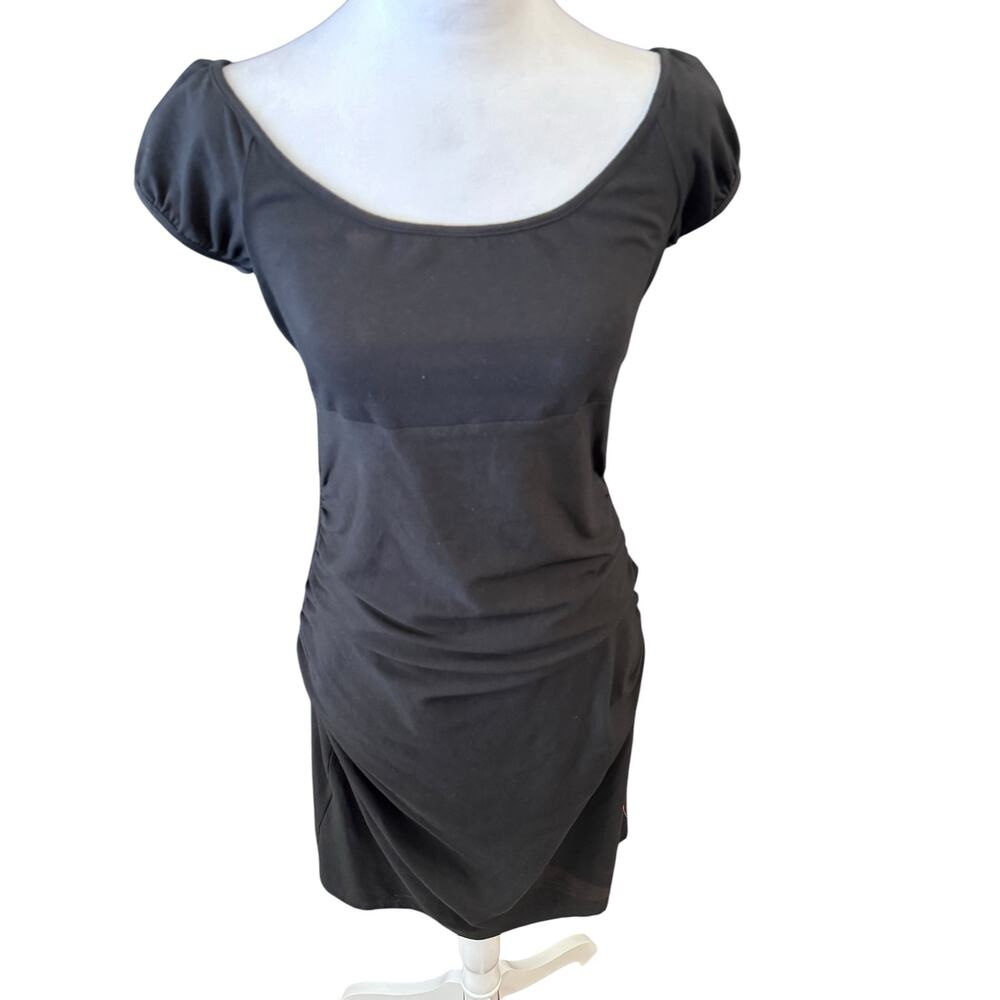 Betsey Johnson Black Label Cotton Spandex Dress Size L